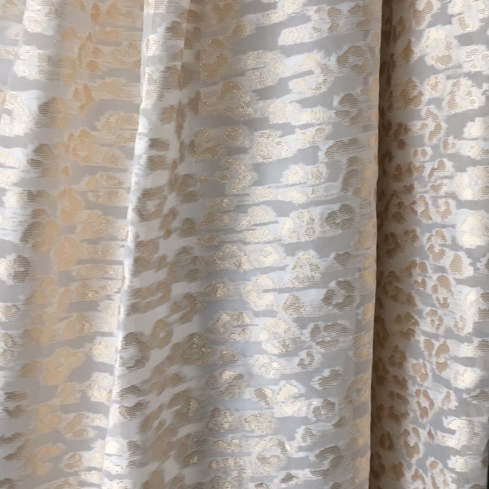 Anthropologie Pankaj & Nidhi Burnout Shimmer Maxi Skirt - Picture 7 of 14